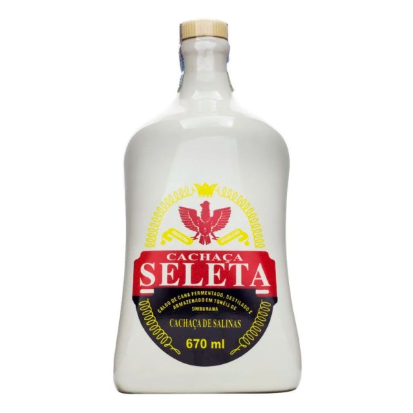 Encontraproduto.com.br - Cachaca Seleta Umburana Porcelana 670Ml