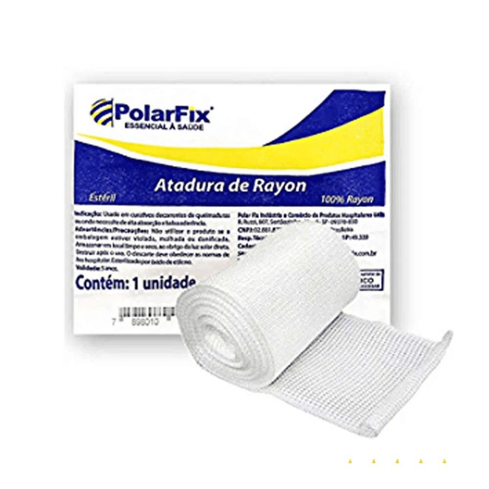 Encontraproduto.com.br - Atadura Rayon Esteril 7,5X5 Polarfix Atadura Rayon Esteril 7,5X5 Polarfix