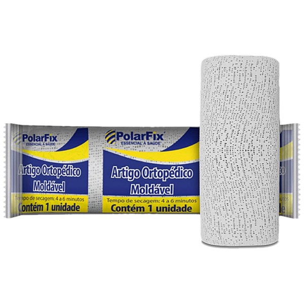 Encontraproduto.com.br - Atadura Gessada Polarfix 12cmx3m