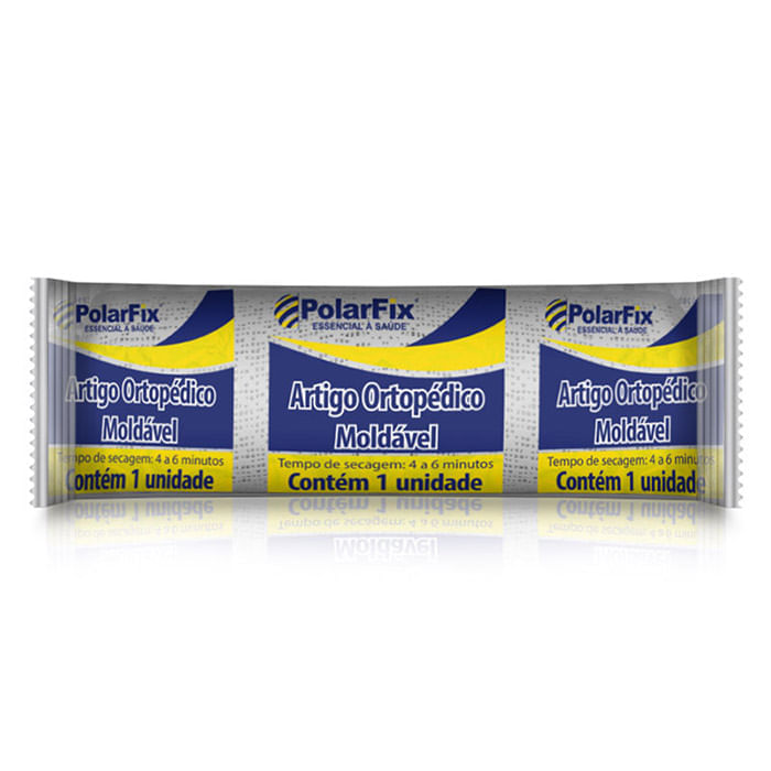 Encontraproduto.com.br - Atadura Gessada Polarfix 15cmx3m 1un