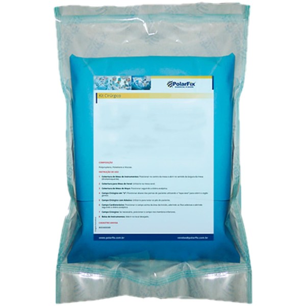 Encontraproduto.com.br - Kit Cirúrgico Universal PolarFix - 4 Campos - Estéril
