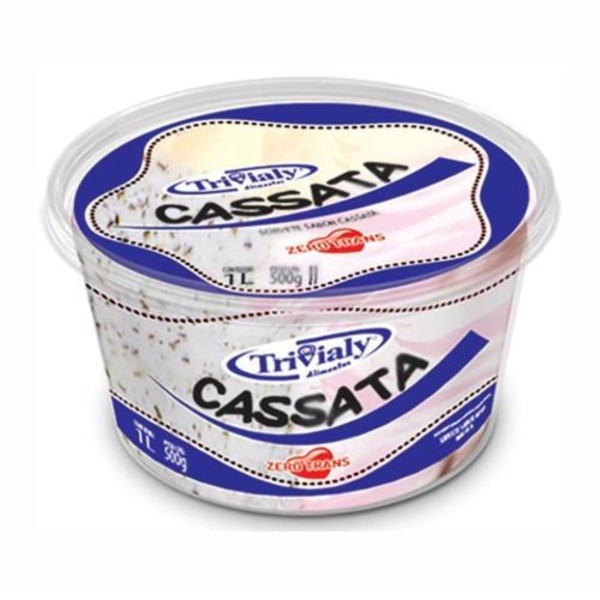 Encontraproduto.com.br - Sorvete Cassata Trivialy 1 L