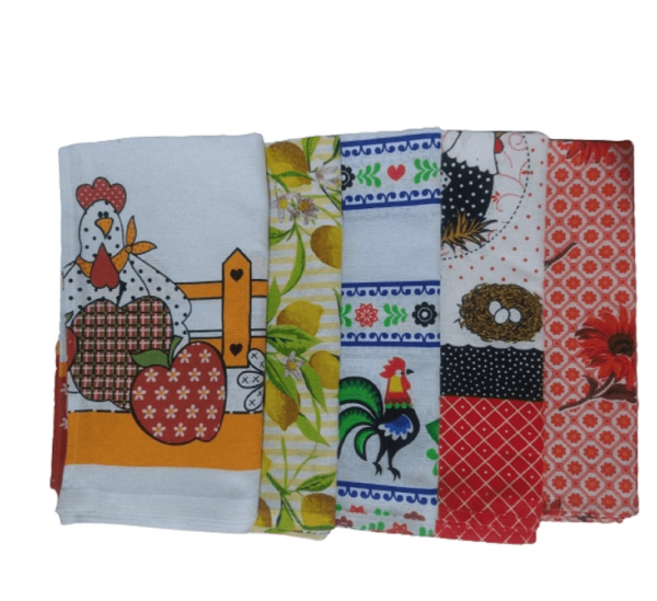Encontraproduto.com.br - PANO ALGODAO ESTAMPADO 40X65CM 0067 ETAMMER