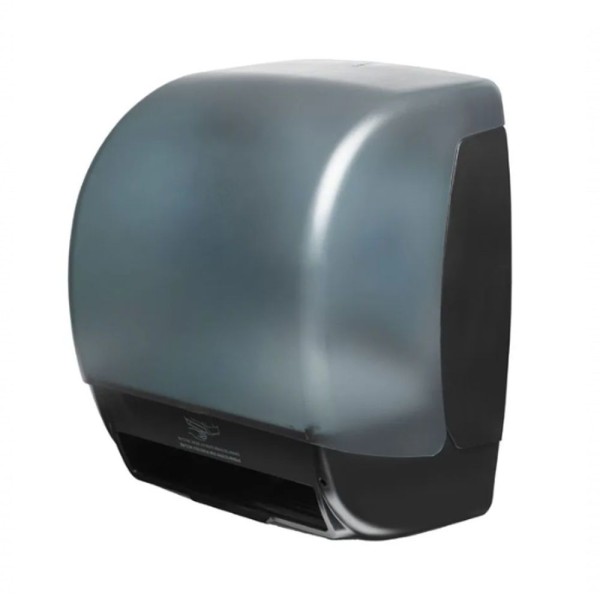 Encontraproduto.com.br - Dispenser Eletrônico Para Toalha Em Rolo Modelo Pilhas (obs. Pilhas Não Inclusas) Translucido Navy