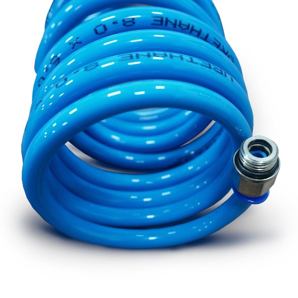 Encontraproduto.com.br - MANGUEIRA ESPIRAL ENGATE MS 17 TERMINAL 1/4 BSP 5 METROS STEULA