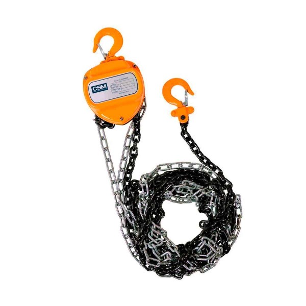 Encontraproduto.com.br - Talha Manual de Corrente TC500 CSM 5T 3m