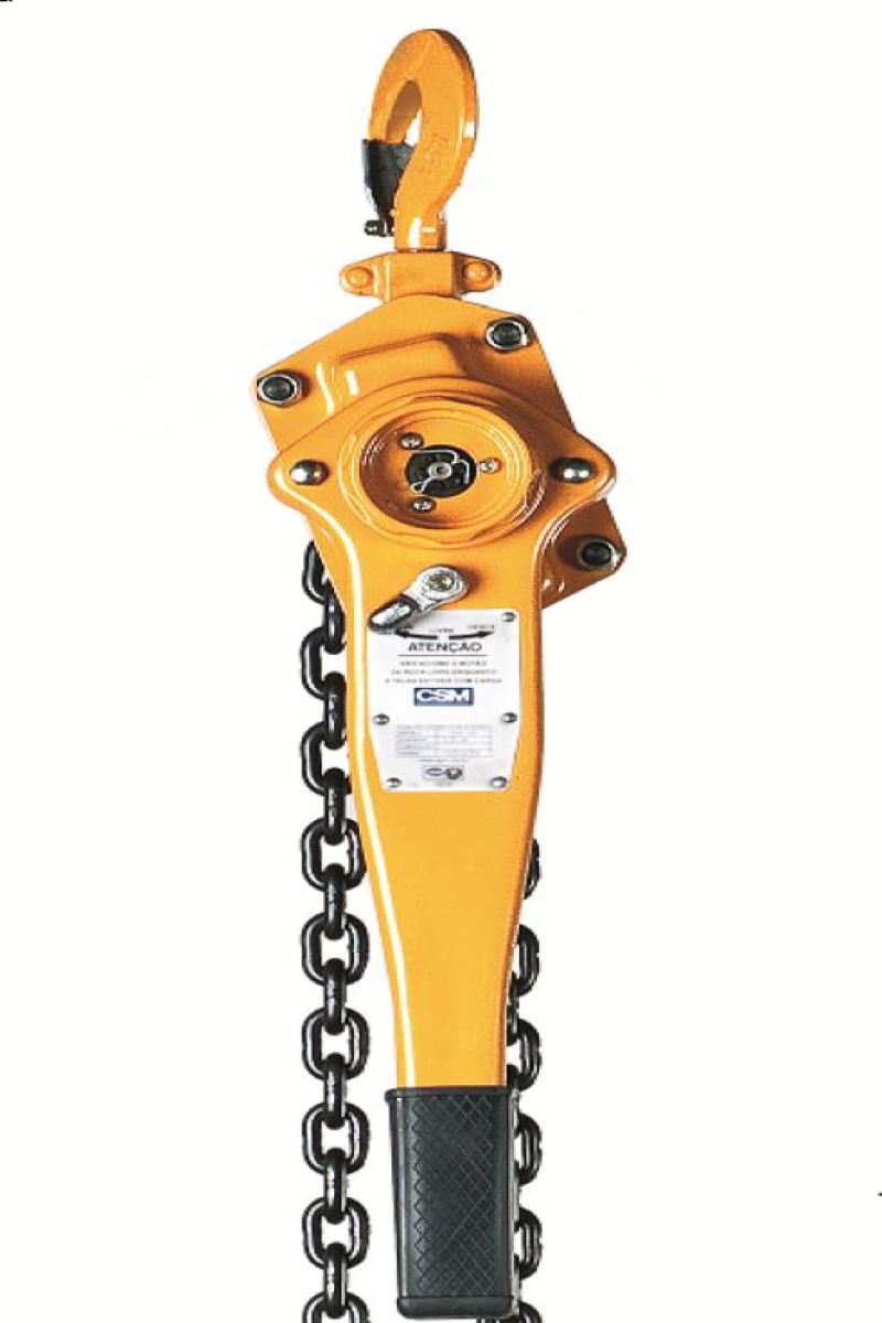 Encontraproduto.com.br - Talha Manual de Corrente com Alavanca TCA1500 Csm 1,5T 1,5m