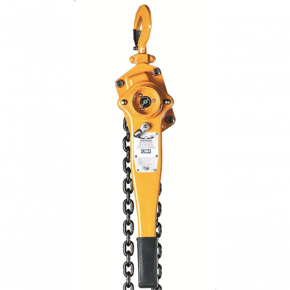 Encontraproduto.com.br - Talha Manual de Corrente com Alavanca TCA1500 Csm 1,5T 3m