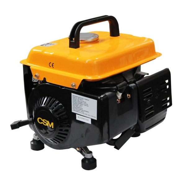 Encontraproduto.com.br - Gerador à Gasolina 1,1 kVA 2 Tempos 3,5L 4,5h GM900 127V CSM