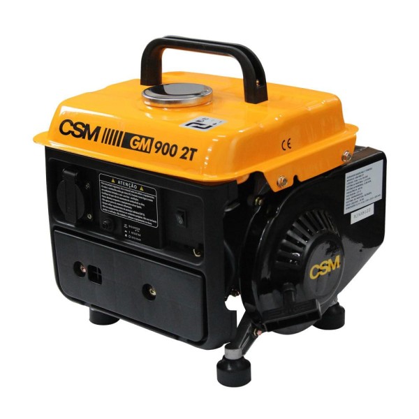 Encontraproduto.com.br - Gerador à Gasolina 1,1 kVA 2 Tempos 3,5L 4,5h GM900 127V CSM