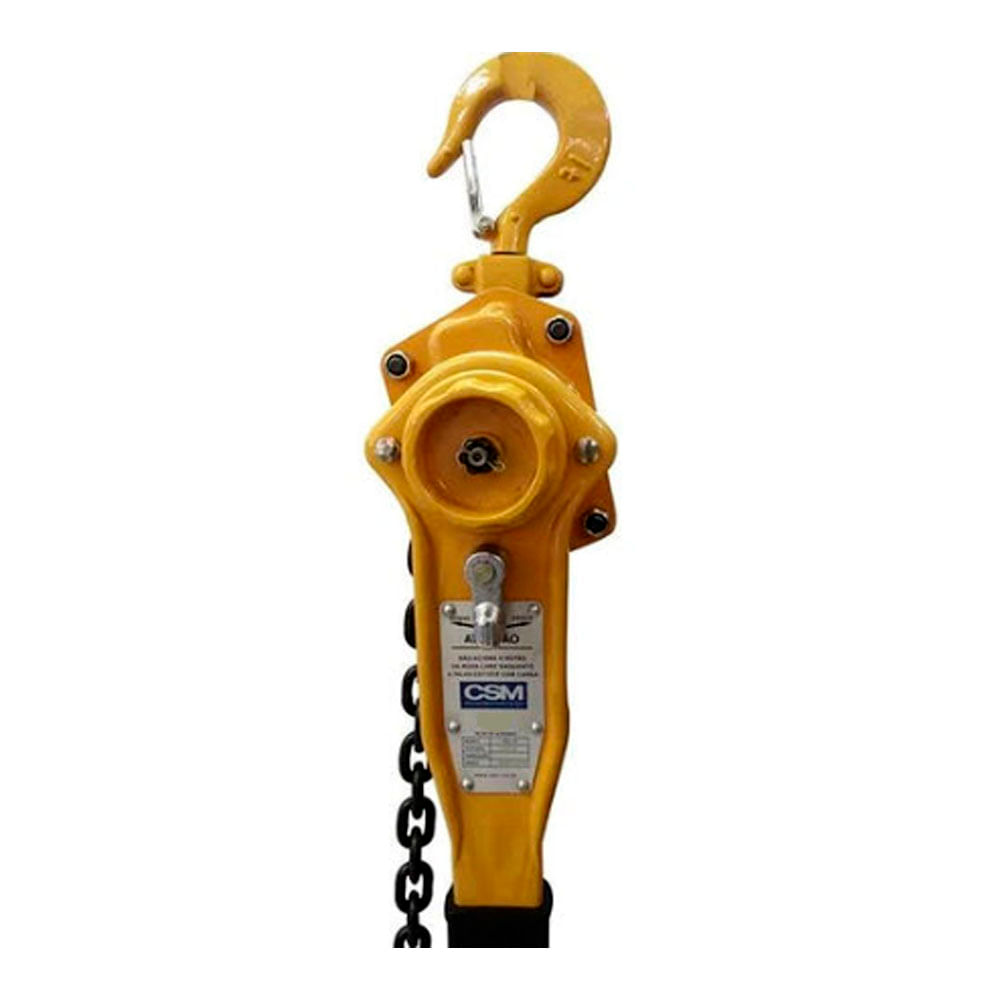 Encontraproduto.com.br - Talha Manual De Corrente 3 Tonelada X 3 Metros Csm Tc-3000