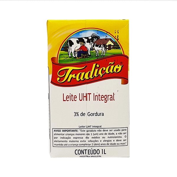 Encontraproduto.com.br - Leite UHT Integral Tradição Caixa 1L