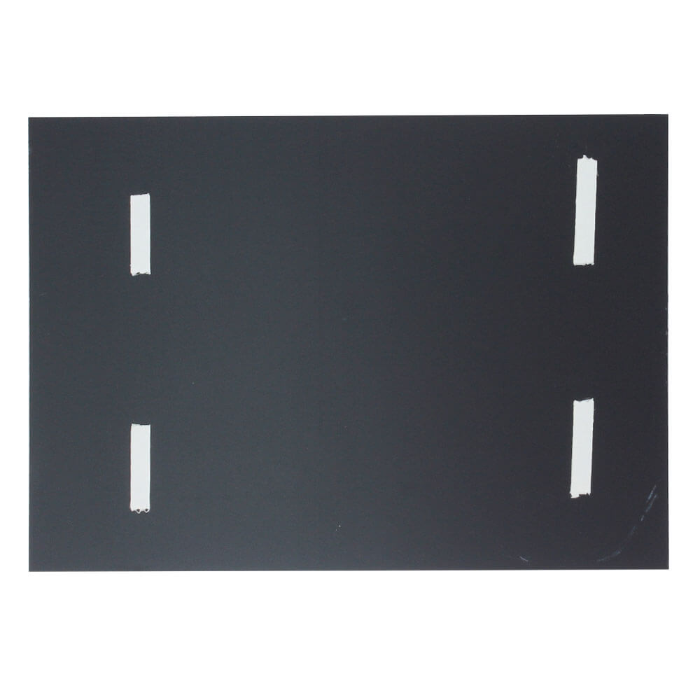 Placa Visitante Indentifique-se 15x20cm em Poliestireno