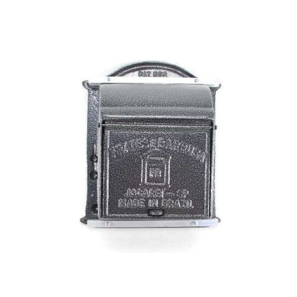 Encontraproduto.com.br - Caixa De Correio Vitória Com Pedestal Prata Prates E Barbosa
