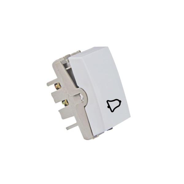 Modulo Romazi Canoa Pulsador Branco 2508