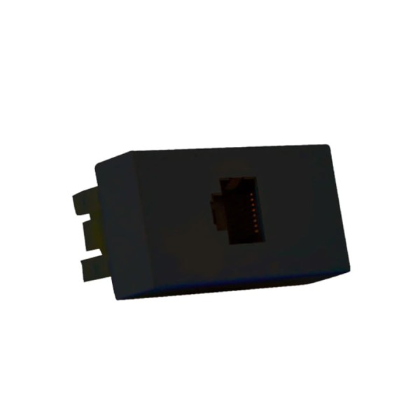 Modulo Romazi Canoa Preta Tomada TJ45 CAT5 85070