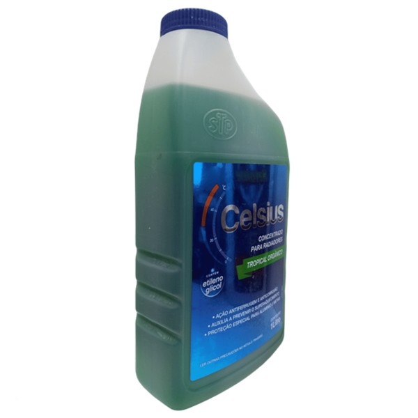 Encontraproduto.com.br - Aditivo De Radiador Celsius  Orgânico Verde 1l