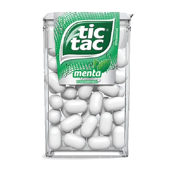 Encontraproduto.com.br - Tic Tac pastilha menta refrescante 16g 14 unidades