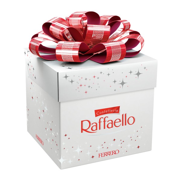 Encontraproduto.com.br - Caixa de Bombom de Chocolate Branco com Recheio de Amêndoa Raffaello 70g