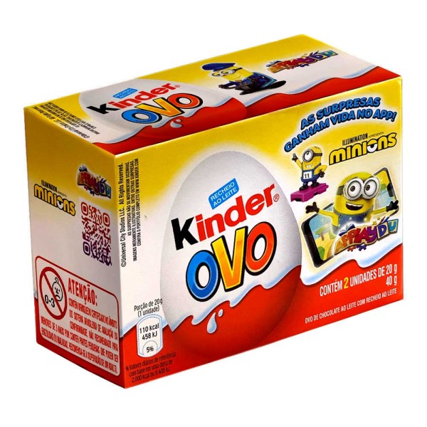 Encontraproduto.com.br - Kinder Ovo PJ Masks c/2 - Ferrero