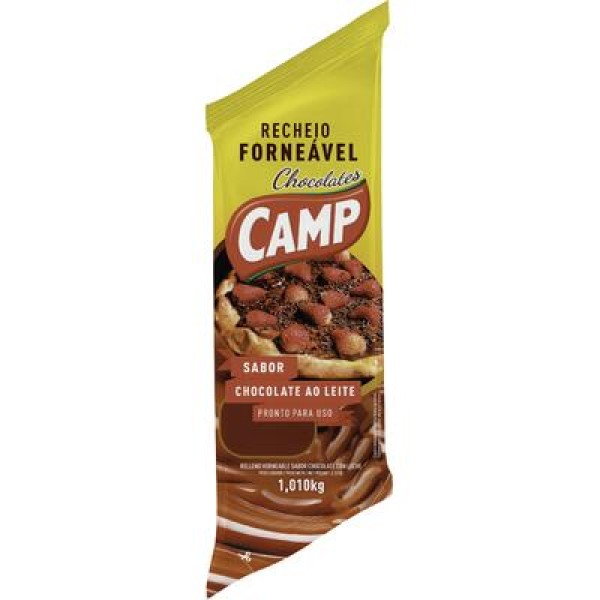 Encontraproduto.com.br - Cobertura para Pizza Forneável Camp Ao Leite Bisnaga com 1,010kg