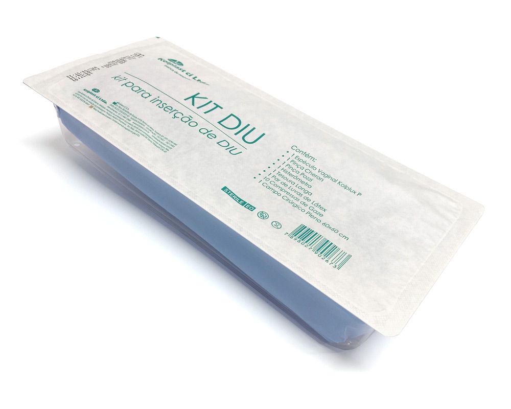 Encontraproduto.com.br - Kit DIU Estéril Descartável Kolplast Kit DIU Estéril