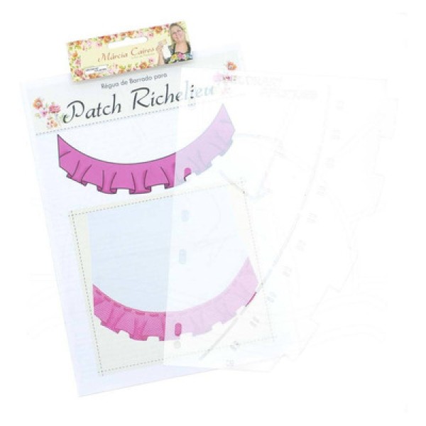 Régua Para Patch Richelieu Márcia Caires Modelo 09 - Barrado