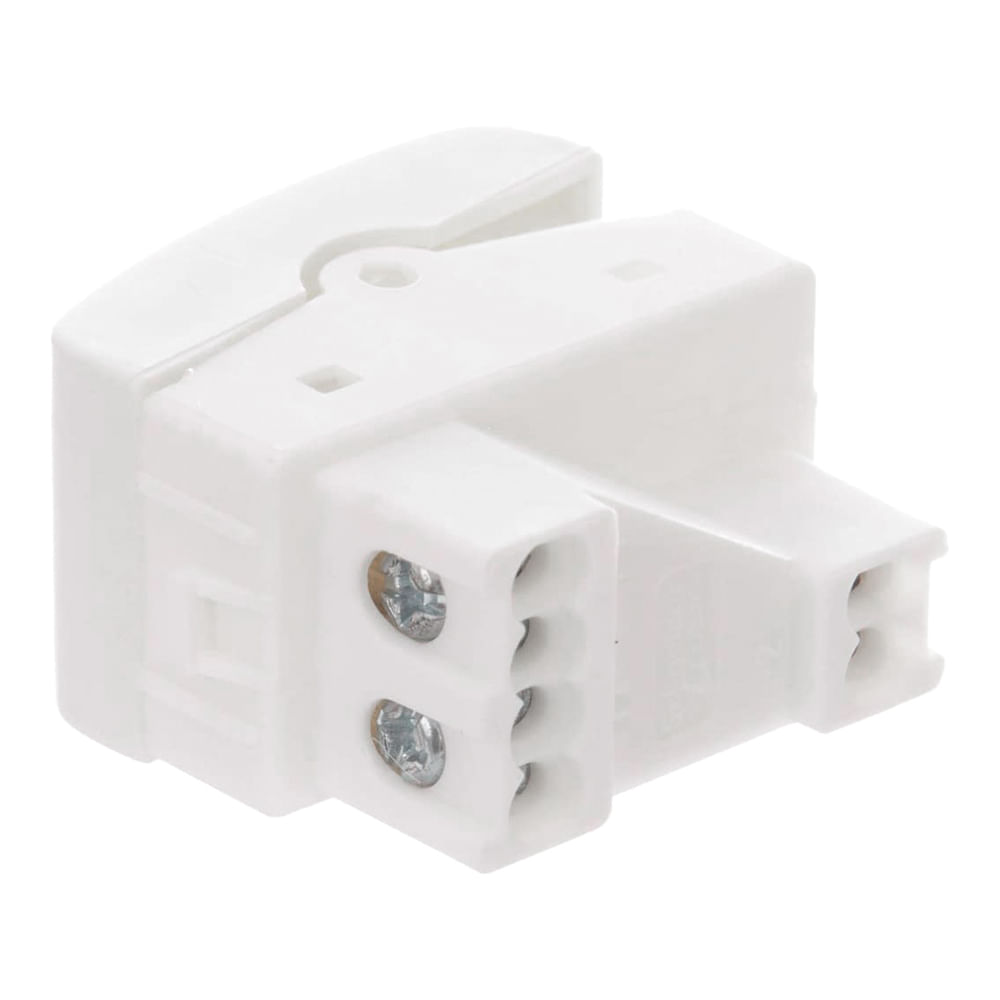 Encontraproduto.com.br - Módulo Interruptor Paralelo 10A/250V Branco Lunare