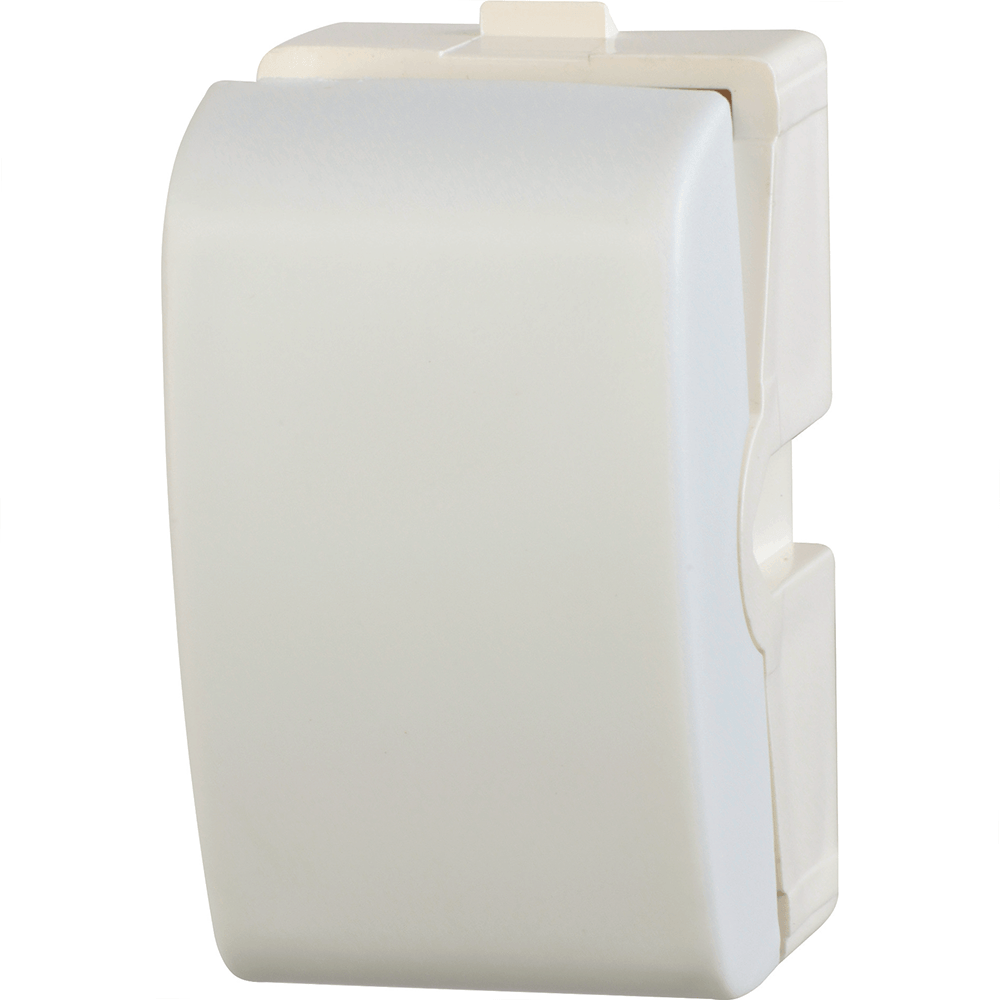 Encontraproduto.com.br - Módulo Interruptor Paralelo 10A/250V Branco Lunare