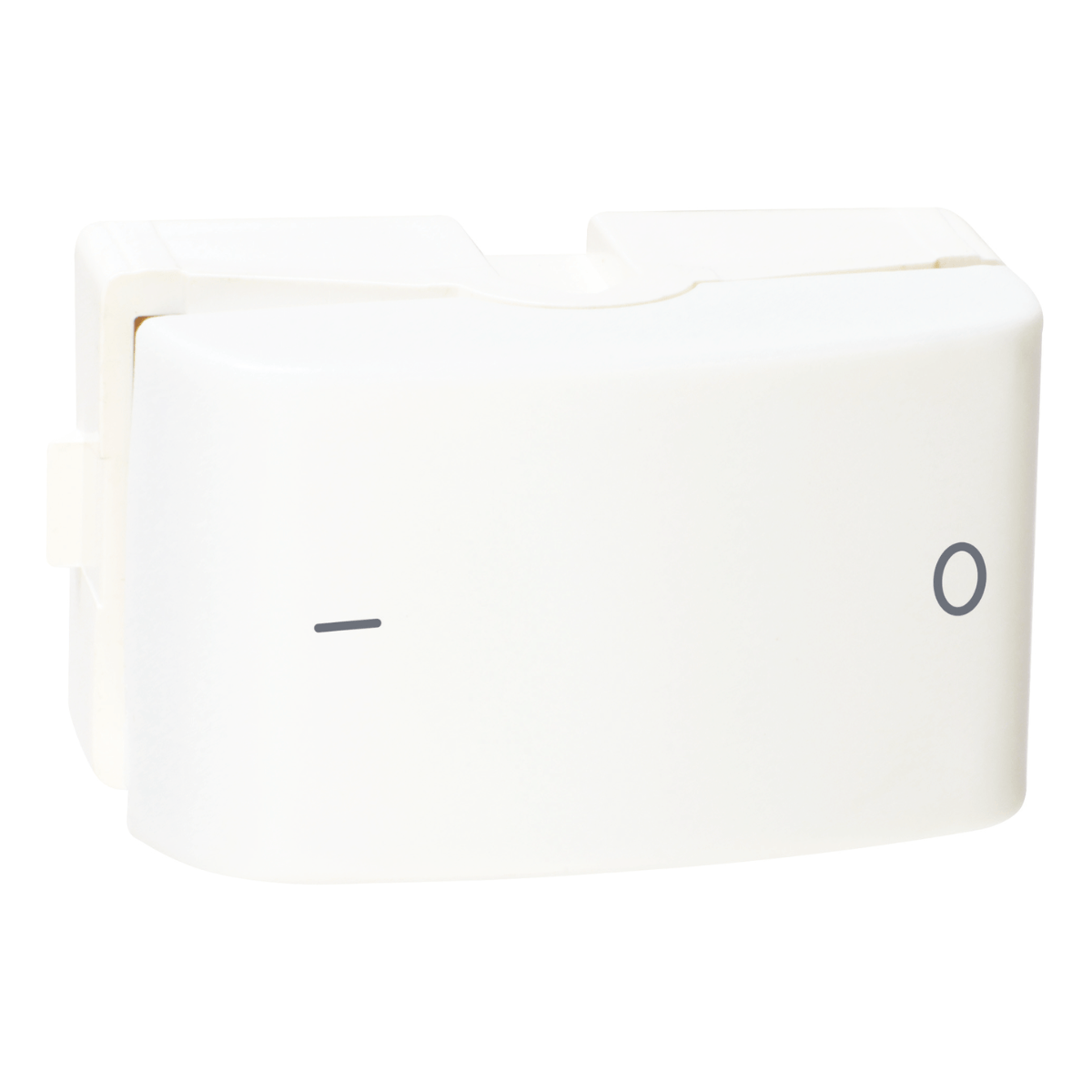Módulo Interruptor Bipolar Simples 10A/250V Branco Lunare