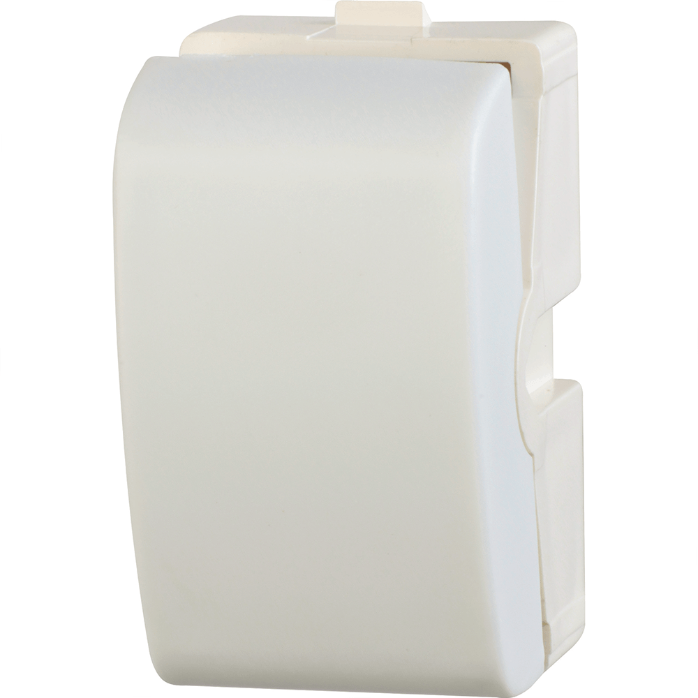 Encontraproduto.com.br - Módulo Interruptor Intermediário 10A/250V Branco Lunare