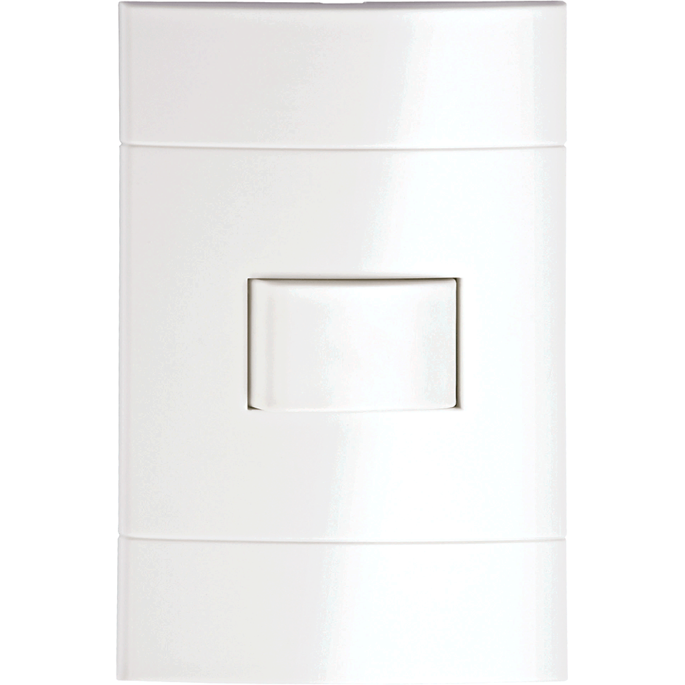 Conjunto Interruptor Simples 10A/250V 4x2 Branco Lunare