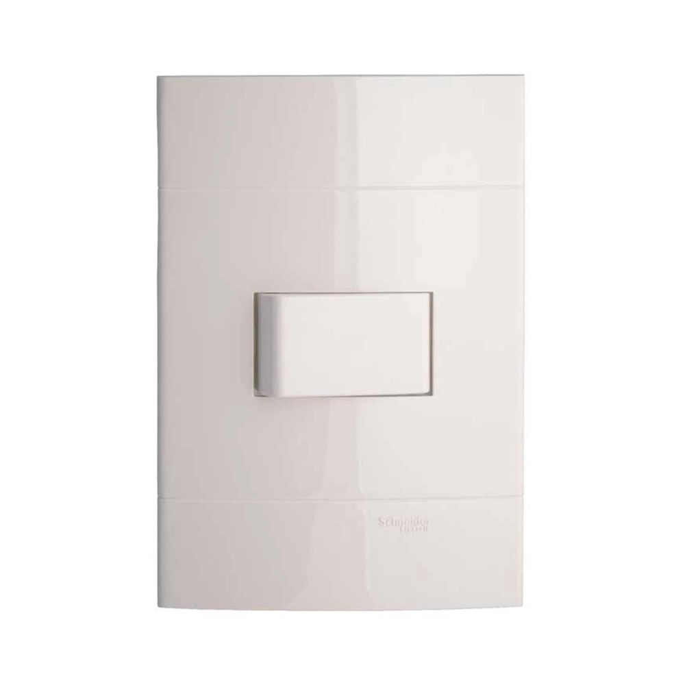 Conjunto Montado 1 Interruptor Paralelo Prm44021 Branco Lunare Schneider