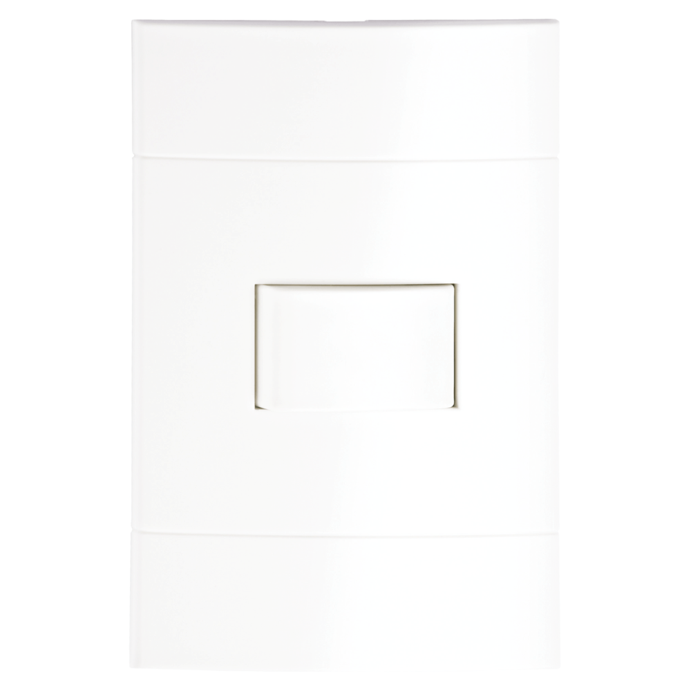 Encontraproduto.com.br - Conjunto Montado 1 Interruptor Paralelo Prm44021 Branco Lunare Schneider