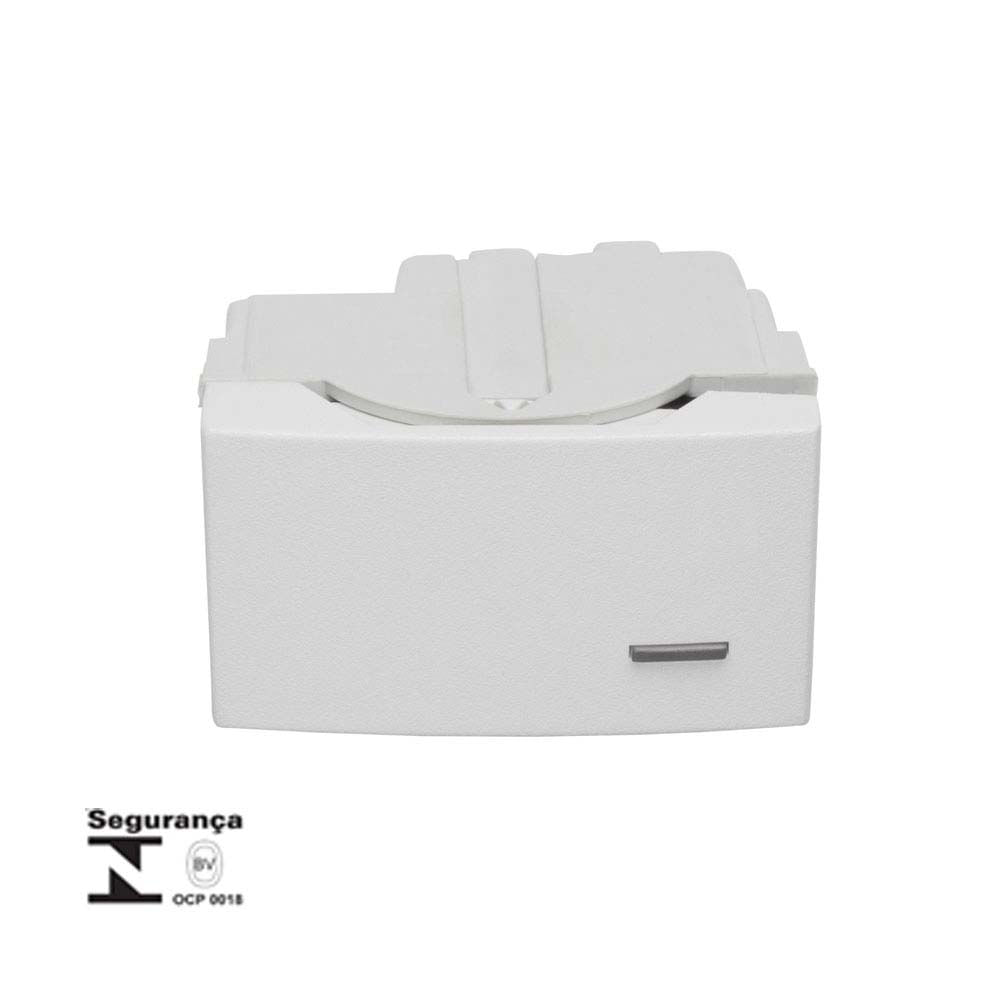 Módulo para interruptor paralelo Modena Prime 10A 250V branco Schneider