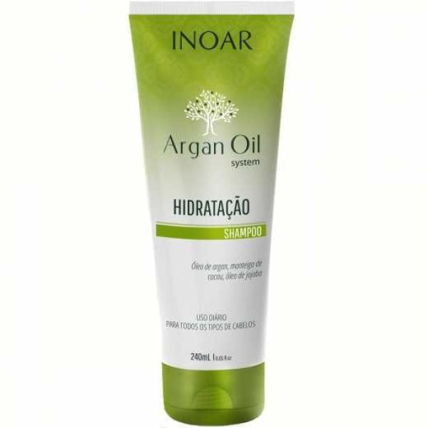 Encontraproduto.com.br - Shampoo Inoar Argan Bisnaga 240Gr
