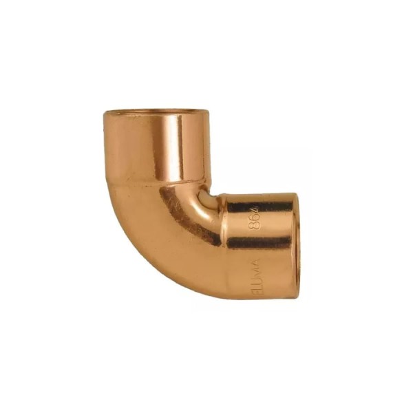 Encontraproduto.com.br - Te de Cobre Sem Anel 22mm - Eluma - 000000000010000132 - Unitário