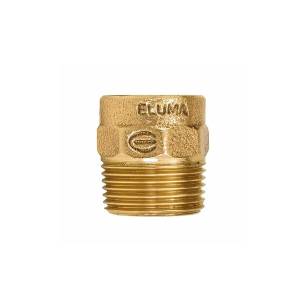 Encontraproduto.com.br - Conector Macho RM N.604 Sem Anel de Solda Cobre - Eluma - 000000000010000540 - Unitário
