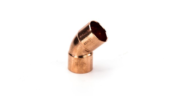Encontraproduto.com.br - Curva de cobre 606 45º sem anel 42 Eluma #10022590