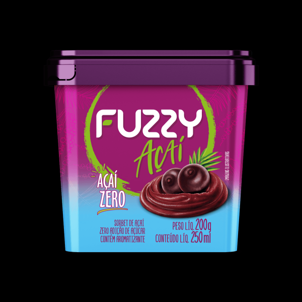 Encontraproduto.com.br - Açaí Zero Açúcar Fuzzy 250ml