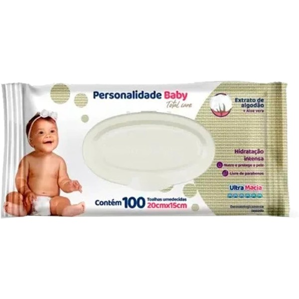 Encontraproduto.com.br - TOALHAS UMEDECIDAS PERSONALIDADE BABY C100