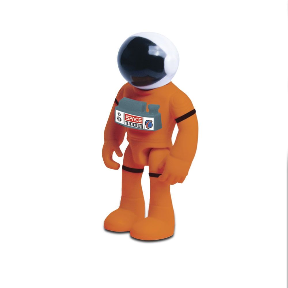 Encontraproduto.com.br - Kit Astronauta - Estação Espacial com Astronauta com Luz - Fun Toys
