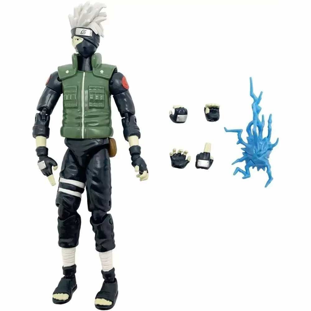 Encontraproduto.com.br - Naruto - Boneco Articulado Bandai Kakashi Hatake - Fun Toys