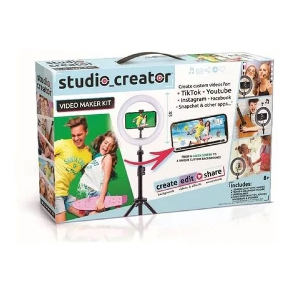Encontraproduto.com.br - Studio Creator Vídeo Maker Kit Influencer Fun F0056-5