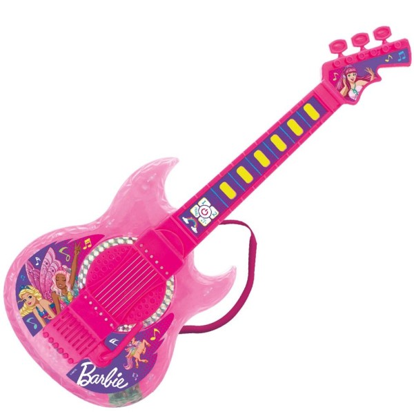 Encontraproduto.com.br - Barbie Guitarra Dreamtopia Com Função MP3 - Fun