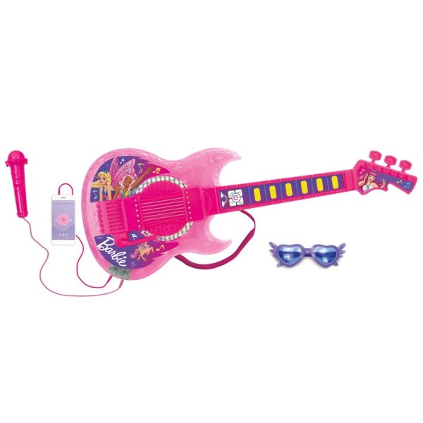 Encontraproduto.com.br - Barbie Guitarra Dreamtopia Com Função MP3 - Fun