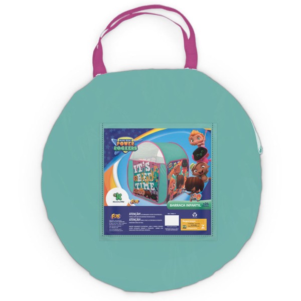 Encontraproduto.com.br - Barraca Infantil Power Rockers com Bag - Fun Divirta-se