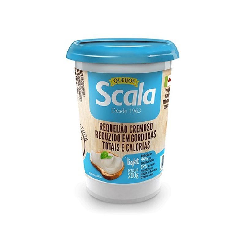 Encontraproduto.com.br - Requeijão Scala Cremoso Light 200gr