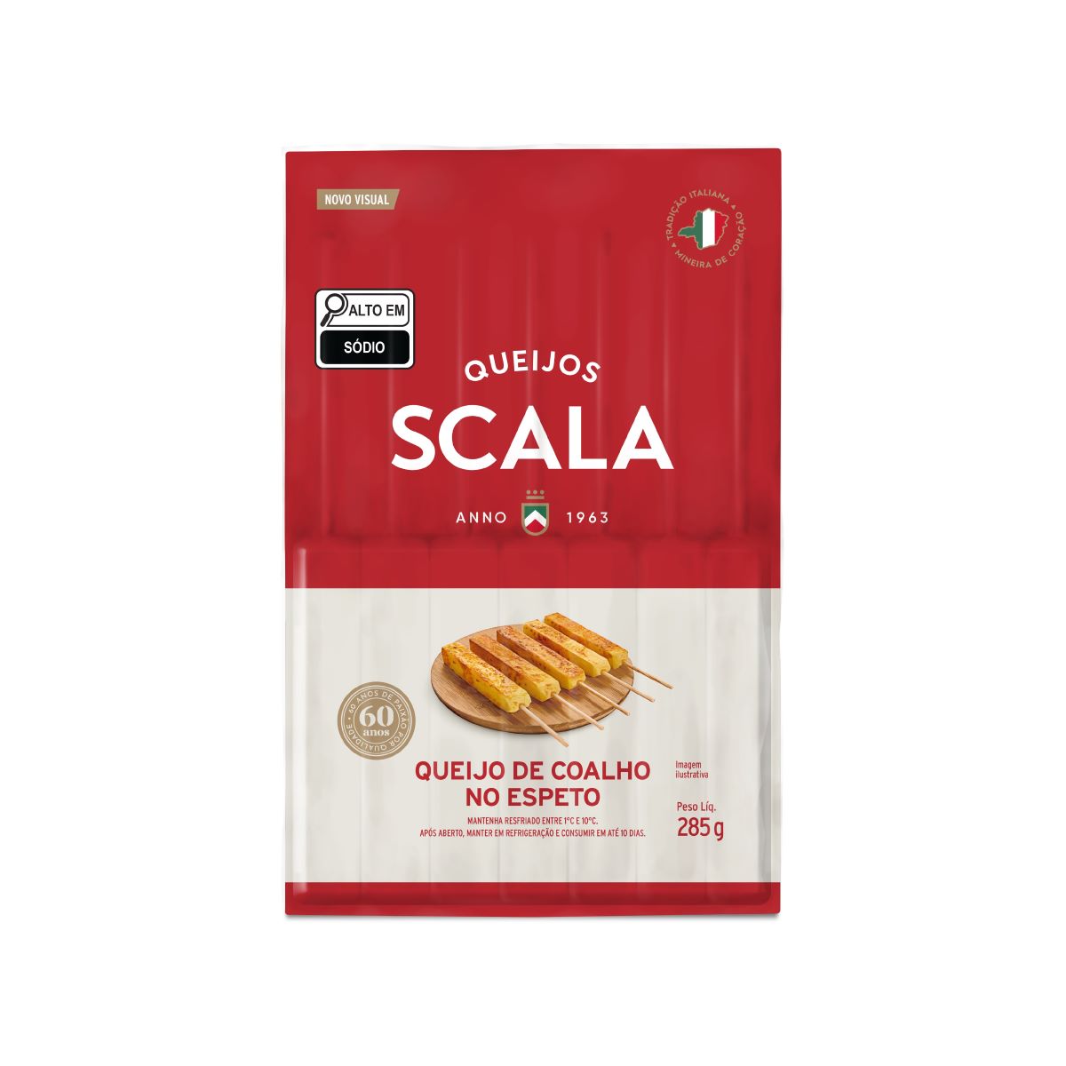 Encontraproduto.com.br - Queijo Coalho Scala no Espeto 285g