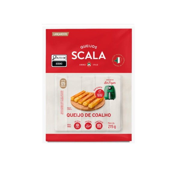 Queijo Coalho Scala Sem Espeto 215g